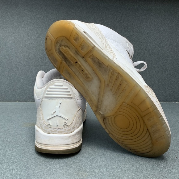 Jordan 3 Triple White - Picture 6 of 7